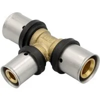 PipeTec Deutschland Pressfitting Pipetec Pressfitting T-Stück 16x2 mm Alu-Mehrschicht-Verbundrohr