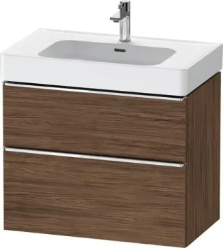 Duravit D-Neo Waschtischunterbau wandhängend Nussbaum dunkel Matt 784x452x625 mm - DE4377010210000 DE4377010210000