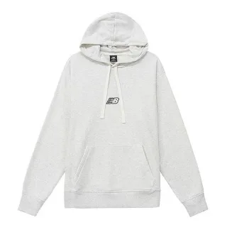 Neues Gleichgewicht NB Essentials Herren Heather Grey Hoodie