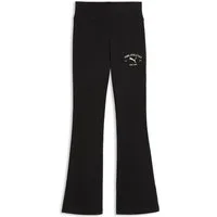 PUMA Leggings CLASS HIGH-RISE FLARED LEGGINS aus Baumwollmischung, schmale Passform, sportlicher Stil