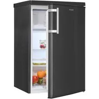 exquisit Kühlschrank KS16-4-HE-040E inoxlook-az, 85 cm hoch, 56 cm breit, Kompakt & flexibel – ideal für Küche, Büro & Ferienwohnung