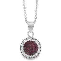 Impala Kette mit Anhänger Elegante Halskette „Natalie“ aus 925 Silber mit Preciosa Kristallen