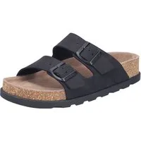 Rieker Pantolette Hausschuh, Sommerschuh, Strandschuh, Zweischnaller mit Softfußbett