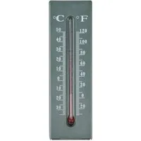 degawo Fensterthermometer Thermometer mit Schlüsselversteck Versteck für Schlüssel Ablage grün, Thermometer Schlüsselversteck