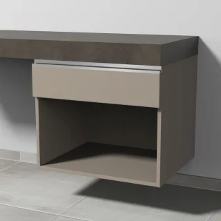Sanipa Anbau-/Solitärschrank 2morrow (L2355) 510x600x520 Sandgrau-Matt, L235567 L235567