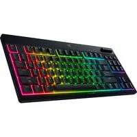 BlackWidow V4 Low-Profile TKL HyperSpeed, Gaming-Tastatur schwarz, DE-Layout, Razer Low-Profile Orange