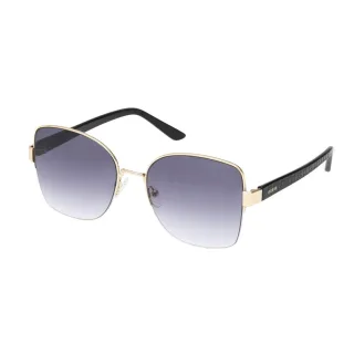 Goldene Metall-Sonnenbrille