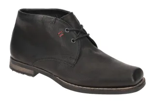 Think GURU_Hi 3-000503-0000 Herrenstiefelette Schwarz + Lodenfutter