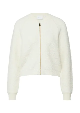 comma - Strickjacke creme - Gr. - 44
