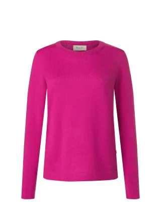 MAERZ Muenchen - Pullover Rundhals 1/1 Arm vivid orchid - Gr. - 48