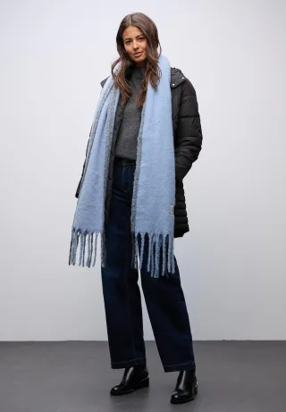 Street One - Kuscheliger Schal frosted blue - Gr. - One size