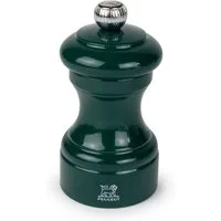 PEUGEOT Pfeffermühle BISTRO 10cm Dunkelgrün Buchenholz Lackiert Stahlm Manuell Manuell
