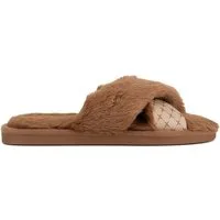 Mexx Mexx Damen-Hausschuhe braune MI002004343W Hallenschuh