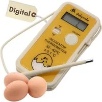 GarPet Nistkasten Digitales Brutthermometer für Hühner Thermometer für Brutmaschine