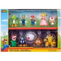 Super Mario Actionfigur Nintendo Super Mario Figuren 10er Set Freunde und Feinde, 6,5 cm