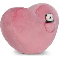 Nici Plüschfigur Nici 62618 Kissen Love Panda herzförmig 40x27cm mit