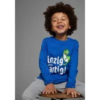 KIDSWORLD Langarmshirt EINZIG NICHT ARTG! Langarm, Basic-Passform, bedruckt, Rundhalsausschnitt