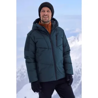 Mountain Warehouse - "Oslo Extreme" Daunenjacke Wattiert für Herren (Dunkelgrün)