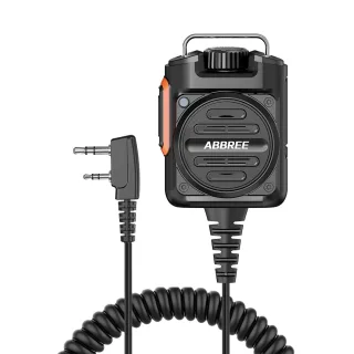 ABBREE AR-158 Wireless Handheld Microphone Stepless Volume 800mAh Long Standby Type-C Charging 3.5mm Jack Rotatable Hook