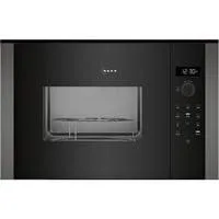 HLAGD53G0 N50, Mikrowelle schwarz/grau, mit Grill, Türanschlag links