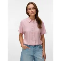 Vero Moda Kurzarmbluse VMALICE SS SHIRT WVN NOOS Viskose