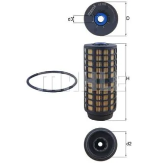 Mahle Kraftstofffilter Iveco Daily 4 5 6