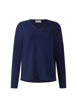 MAERZ Muenchen - Pullover V-Ausschnitt 1/1 Arm midnight sail