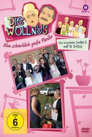 Die Wollnys - Eine schrecklich große Familie: Die komplette 2. Staffel auf 3 DVDs! [DVD] [2012]
