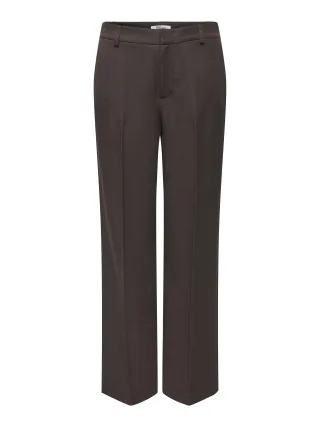 ONLY - ONLHATTIE-LANA HW W MEL PANT TLR NOOS Chocolate Torte - Gr. - 32