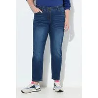 Ulla Popken Regular-fit-Jeans Boyfriend-Jeans 5-Pocket-Schnitt Komfortbund