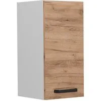 Vicco Hängeschrank R-Line, Goldkraft Eiche/Weiß, 30 cm (1-St)