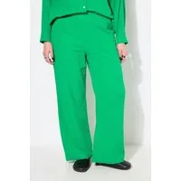 Studio Untold Schlupfhose Hose wide Legs Musselin Elastikbund