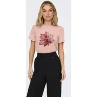 ONLY Kurzarmshirt ONLKITA LIFE REG S/S MIX TOP CS JRS EX. Baumwolle, regular fit