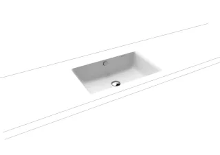 Kaldewei Unterbauwaschtisch PURO Mod.3160, 600x385, alpinweiß matt,Perl-Effekt,AD 901006003711