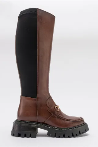 Chapel Schnallen Stretch Stiefel (Damen)