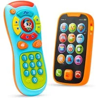 JOYIN Spiel-Smartphone JOYIN Musikalische Spielzeuge, Baby Spielzeug Handy, 2 pc