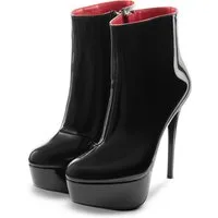 Michael Soul Plateau Stiefeletten Schwarz Valeria Plateaupumps