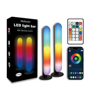 Elfeland Smart RGB Pickup Light with Remote Control USB Music Rhythm Light for Room Bar Desktop Christmas Atmosphere Lam