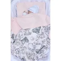 Babydecke Babydecke Waffelpiqué Baumwolle Kuscheldecke Kinderwagendecke, Primawela