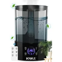 KNKA PRO Luftbefeuchter Top-Fill Raumbefeuchter, 4,00 l Wassertank, Ultra Leise Ultraschall Luftbefeuchter Aromatherapie
