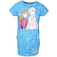 Disney Frozen Sommerkleid Elsa & Anna Jerseykleid für Mädchen Gr. 98-128 cm