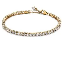 Pandora Tennisarmband Funkelndes TennisGoldfarben