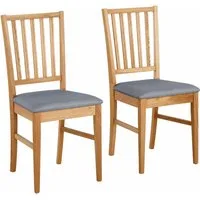 Home affaire Esszimmerstuhl Ruanda Küchenstuhl (Set, 4 St), im 2er, 4er oder 6er-Set, Holzstuhl