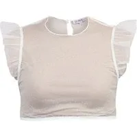 MarJo Dirndlbluse Dirndlbluse Mitterbach creme