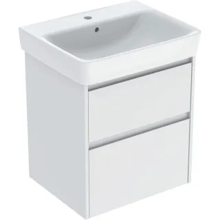 Geberit Renova Plan Set Waschtisch mit Unterschrank, zwei Schubladen: 60x69.7x44.6cm, 504036001 504036001
