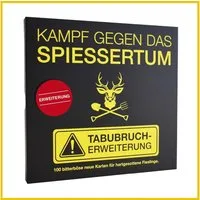 Kampfhummel Spiele Spiel Kampf gegen das Spießertum Tabubruch-Erweiterung, 100 Zusatzkarten mit Tabu-Themen, Erweiterung zum Hauptspiel