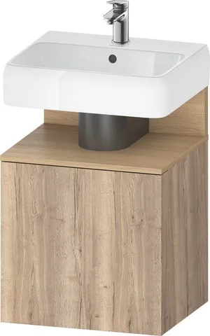 Duravit Qatego Waschtischunterbau wandhängend Eiche Marmoriert Matt 490x420x645 mm - QA4077L30550000 QA4077L30550000