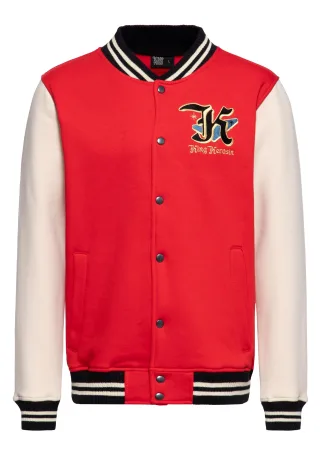 King Kerosin Herren College Jacke Detroit Greaser