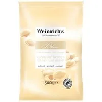 Weinrich's Schokolade Weinrichs 1895 Weiße Kuvertüre Tropfen 1,5 kg – cremig & zart, 1500 g