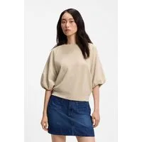BOSS ORANGE Sweatshirt Etami Premium Damenmode mit Ballonärmeln, oversize